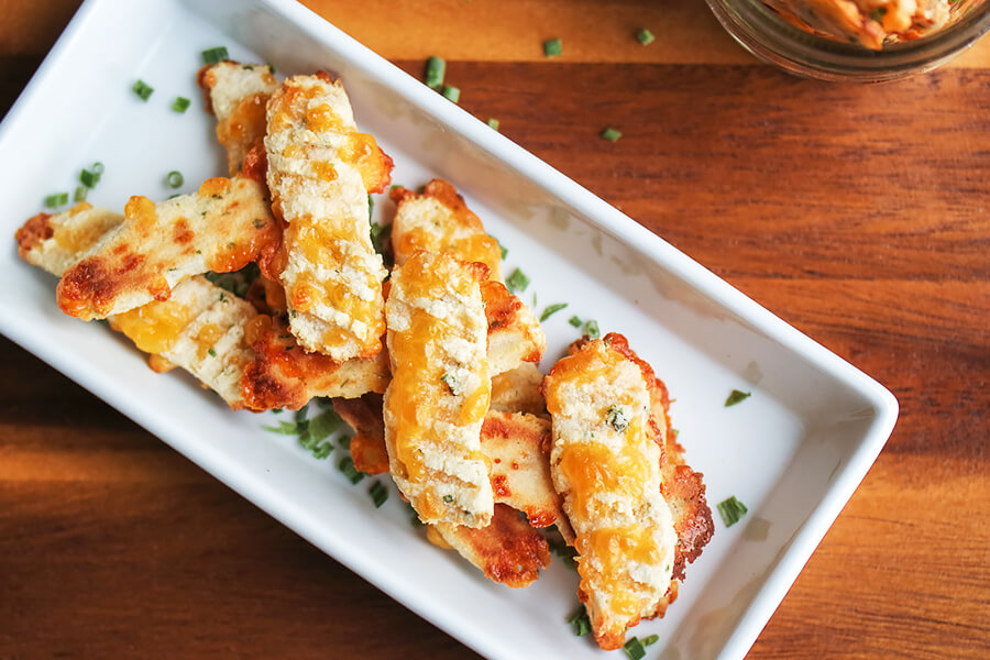 Garlic and Herb Breadstick Bites