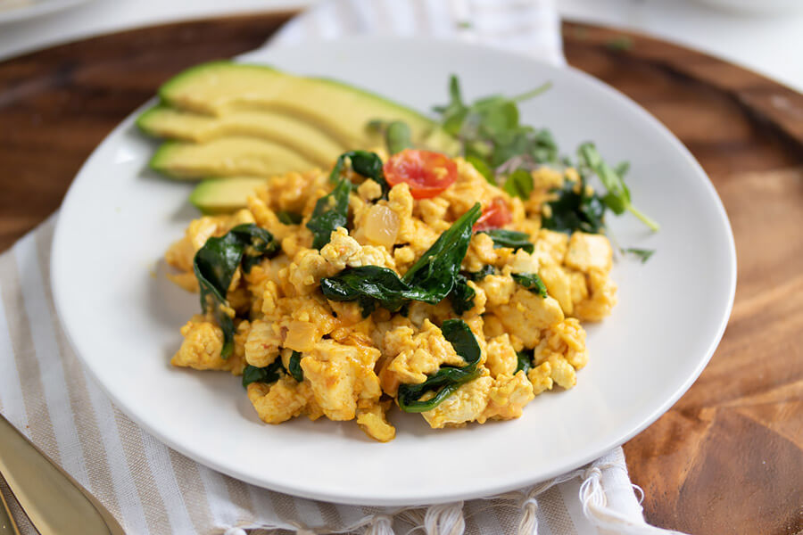 Vegan Keto Scramble