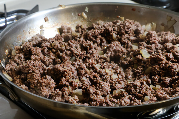 Loaded Cauliflower and Meatloaf Casserole