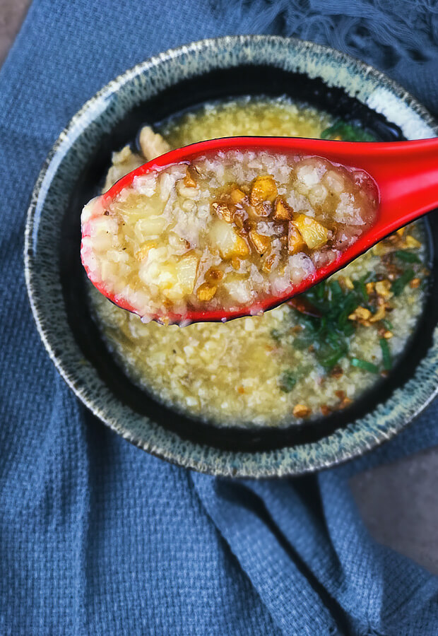 Cauliflower Rice Congee