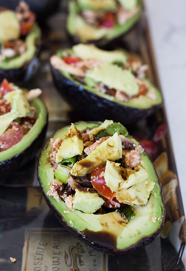 Balsamic Avocado Bowls
