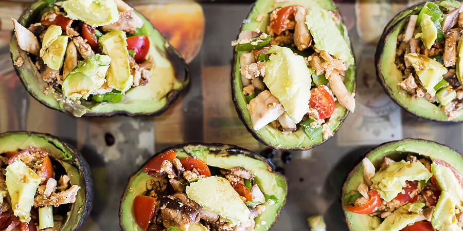 Balsamic Avocado Bowls