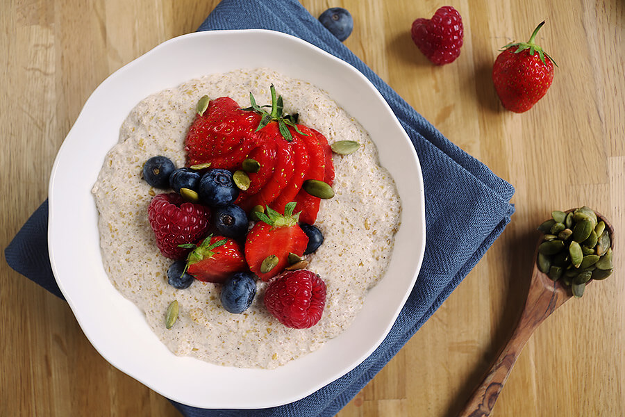 Berry Coconut Oatmeal