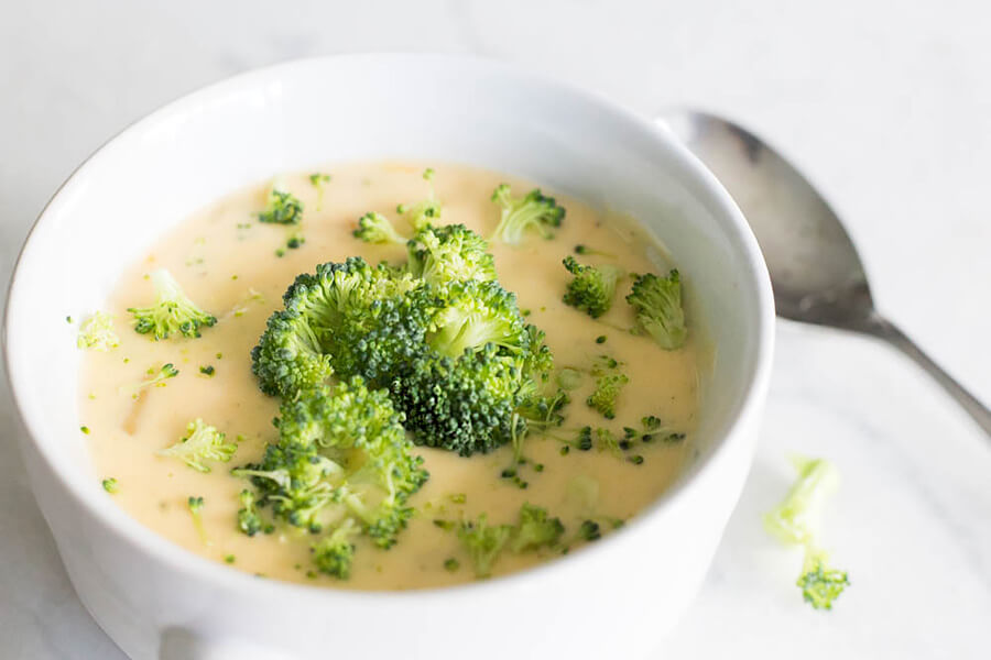 Keto Broccoli and Cheese Soup