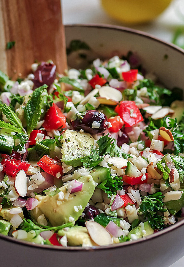 Keto Cauliflower Tabbouleh