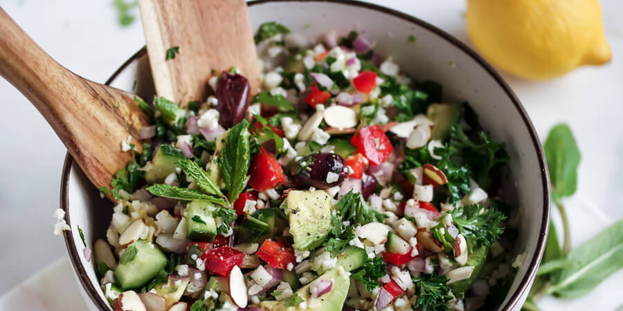 Keto Cauliflower Tabbouleh