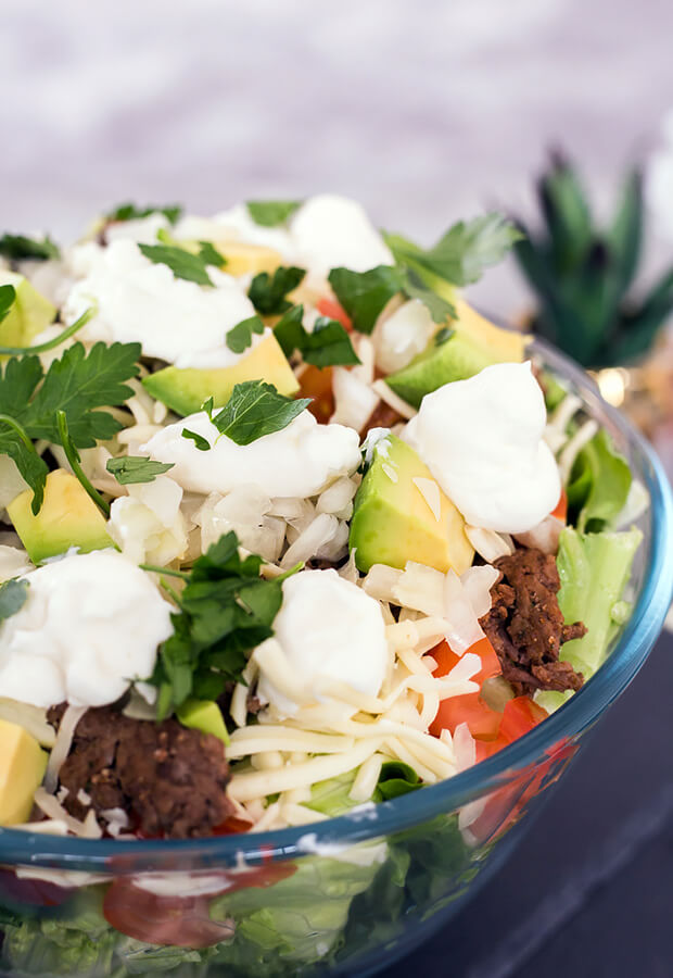 Keto Taco Salad