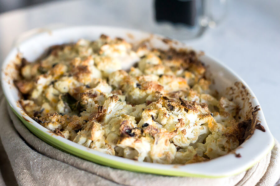 Loaded Cauliflower Casserole