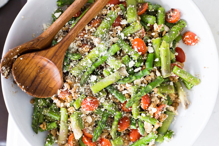 Maple Asparagus Salad