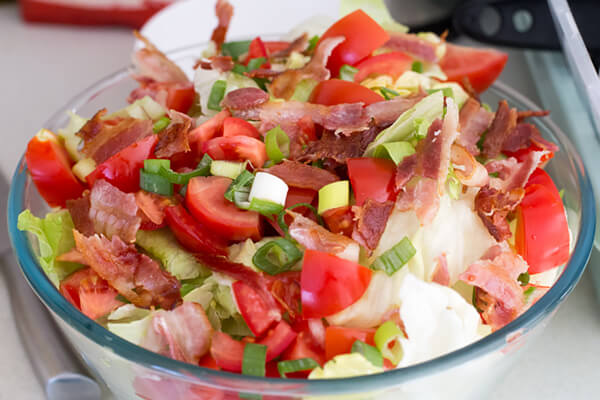 Keto BLT Salad