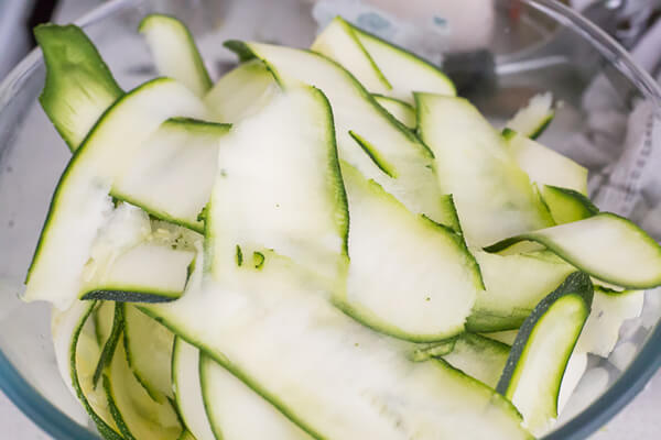 Zucchini Ribbon Side Salad