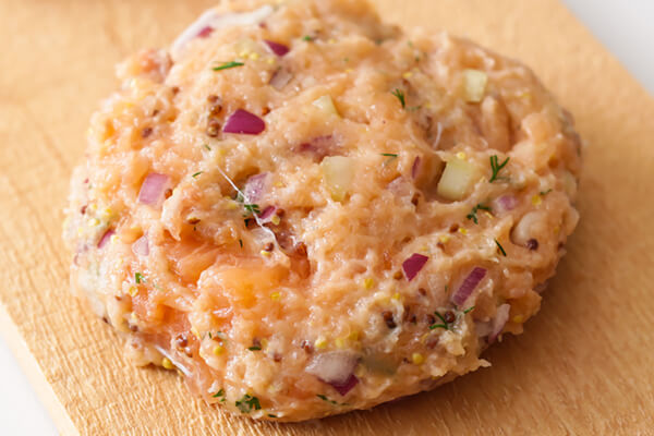 Grilled Cedar Plank Salmon Burgers