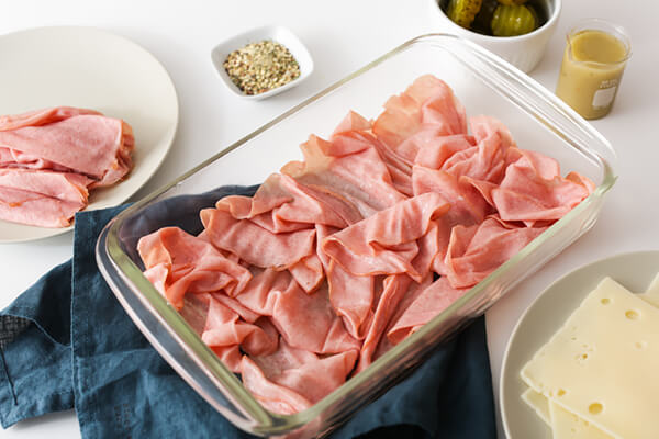 Keto Sub Sandwich Casserole