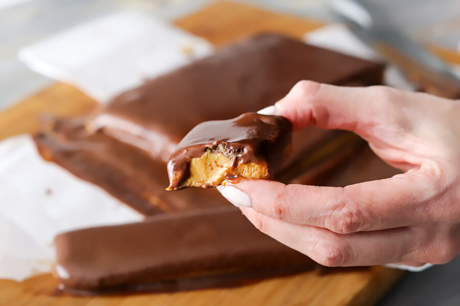 Keto Peanut Butter Cup Style Fudge