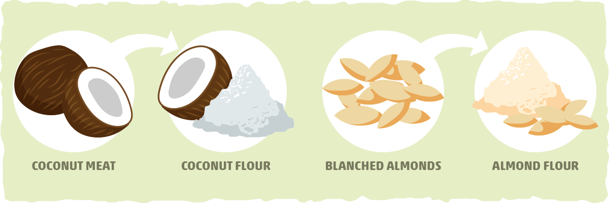 Coconut Flour vs. Almond Flour: What They Are and How They Are Made
