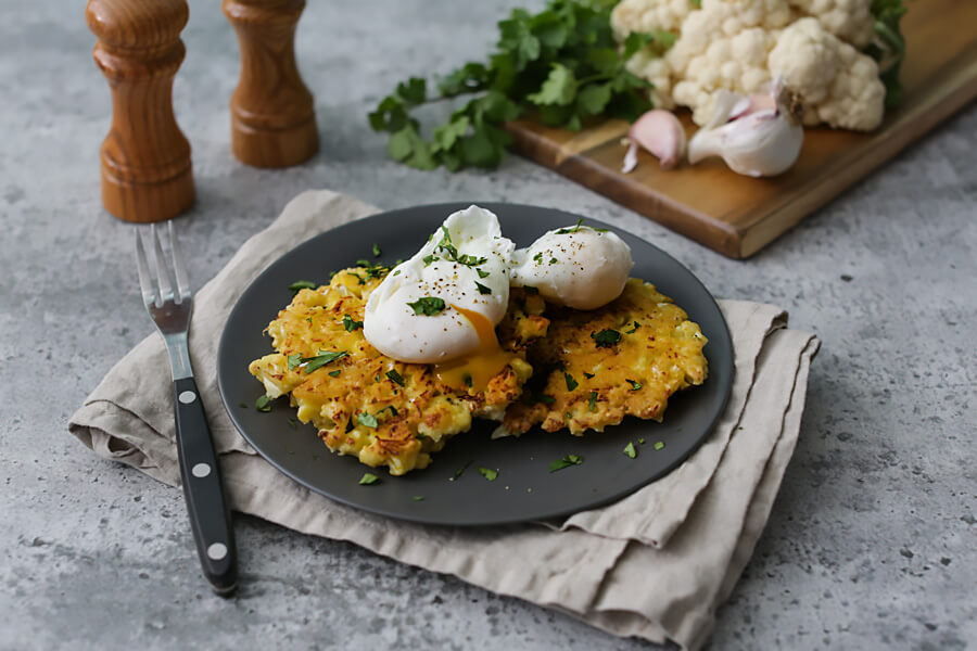 Keto Cauliflower Hash Browns