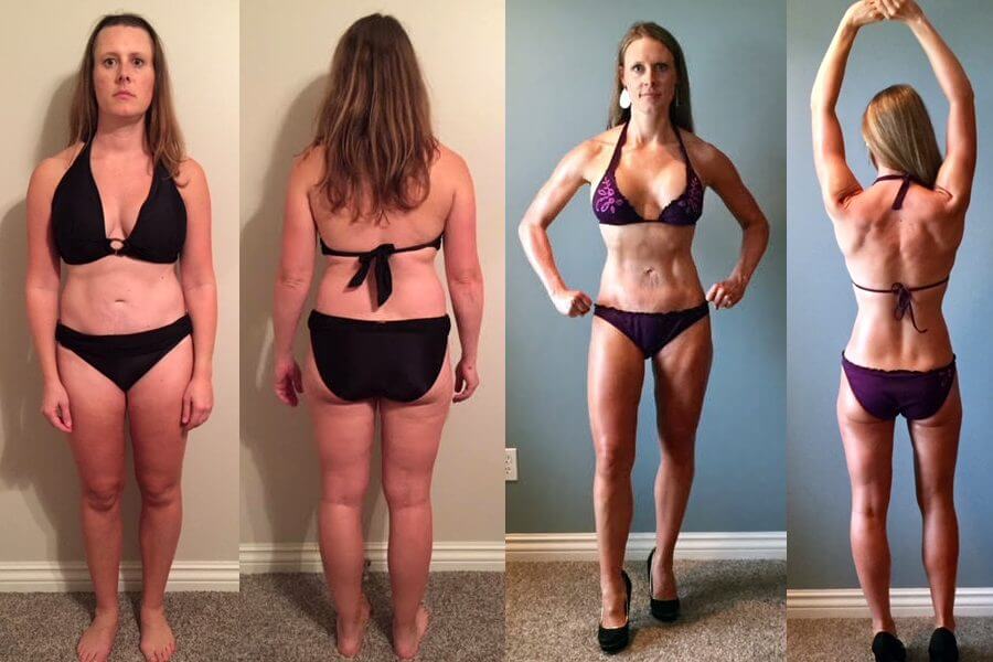 Holly Lost 14% Body Fat and 22 Lbs in 6 Months