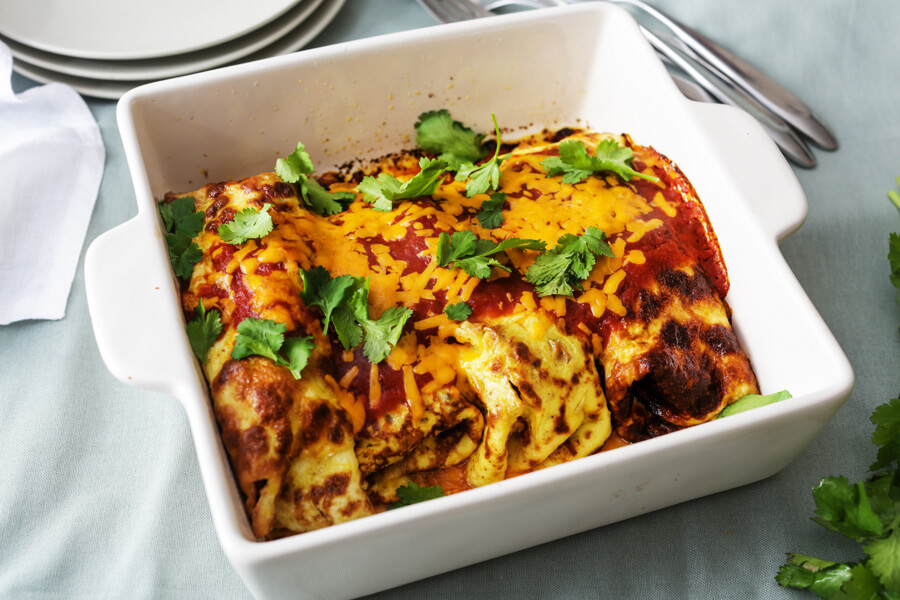 Keto Breakfast Enchiladas