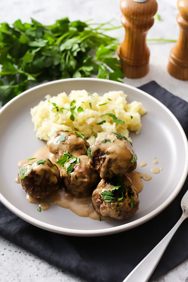 Keto Swedish Meatballs