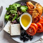 Easy Chicken and Feta Plate