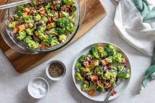 Tangy Keto Broccoli Salad