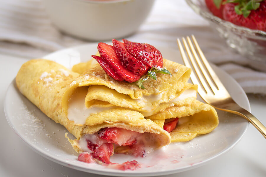 Dairy Free Keto Crepes