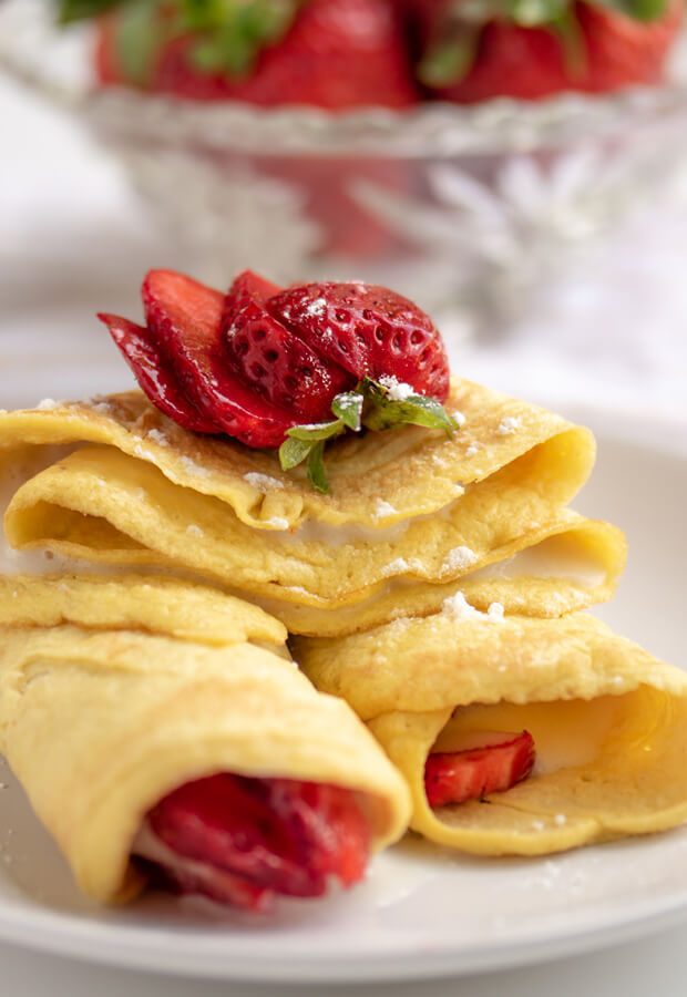 Dairy Free Keto Crepes