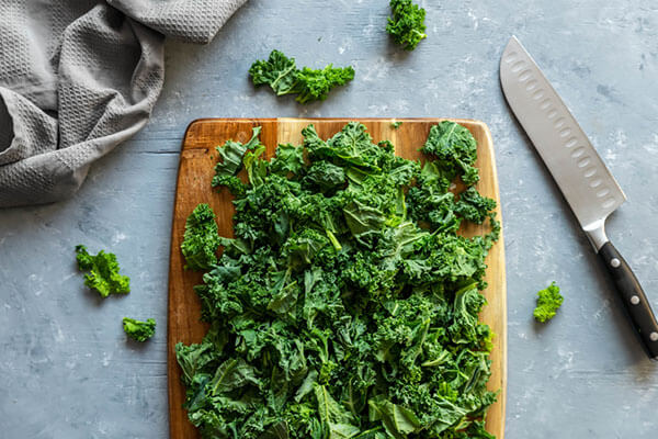 Keto Warm Kale Salad