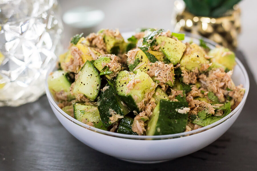 Summer Tuna Avocado Salad