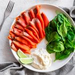 Easy Keto Smoked Salmon Lunch Bowl