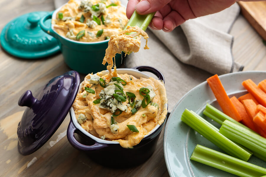 Keto Buffalo Chicken Dip