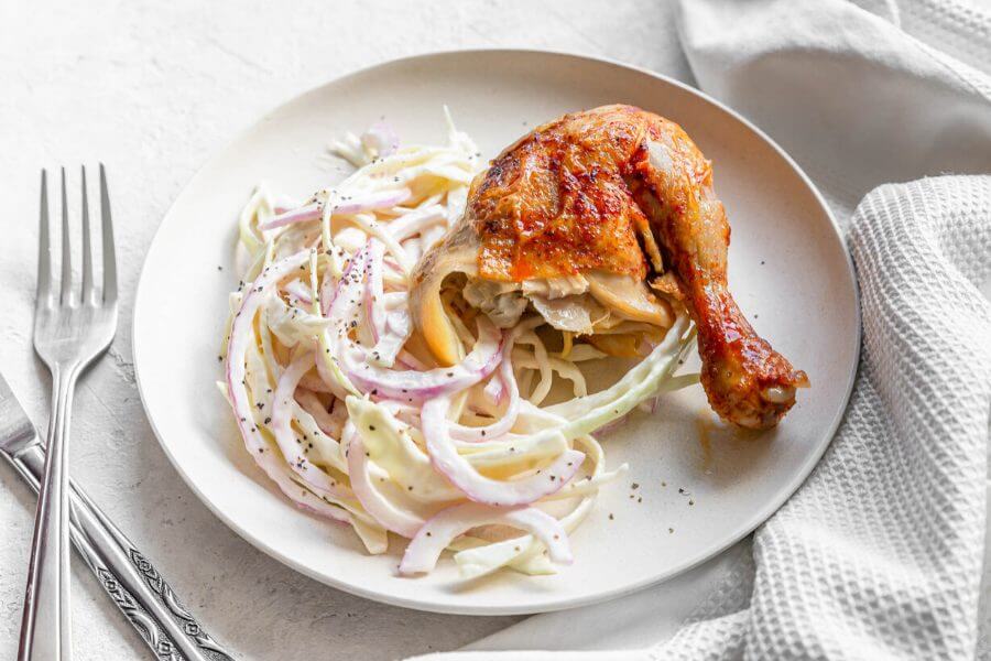 Keto Chicken Cabbage Plate