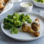 Roast Chicken Broccoli Garlic Featured