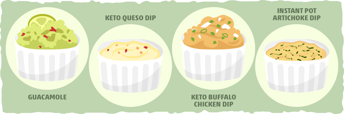 Keto Dips for Your Low Carb Chips