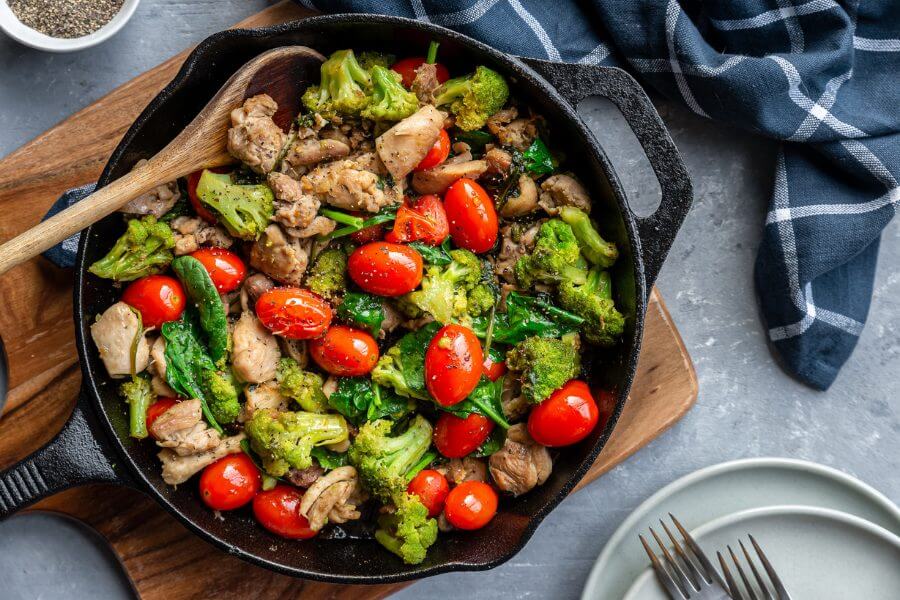 Italian Chicken Skillet