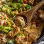 Creamy Chicken Broccoli Featured