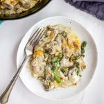 Creamy Chicken and Asparagus Casserole Featured