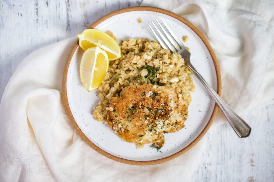 Keto Creamy Lemon Chicken