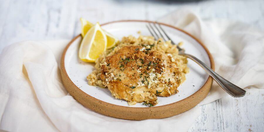Creamy Lemon Chicken with Cauliflower Second