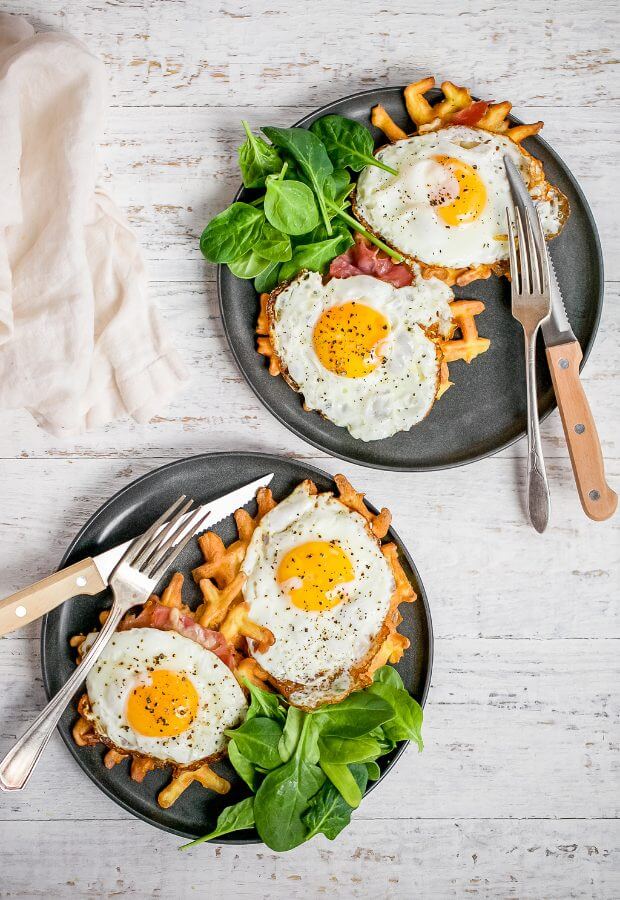 Keto Croque Madame Long