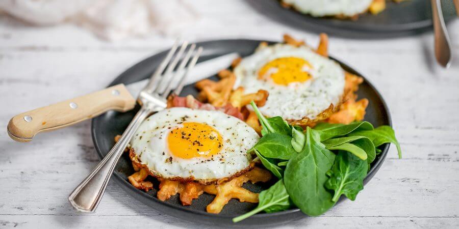 Keto Croque Madame Second