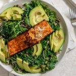 Keto Salmon with Power Greens Featured
