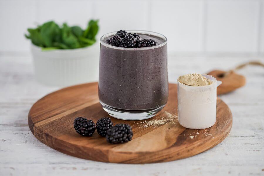 Keto Blackberry Smoothie