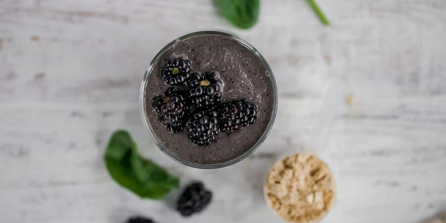 Keto Blackberry Smoothie Second