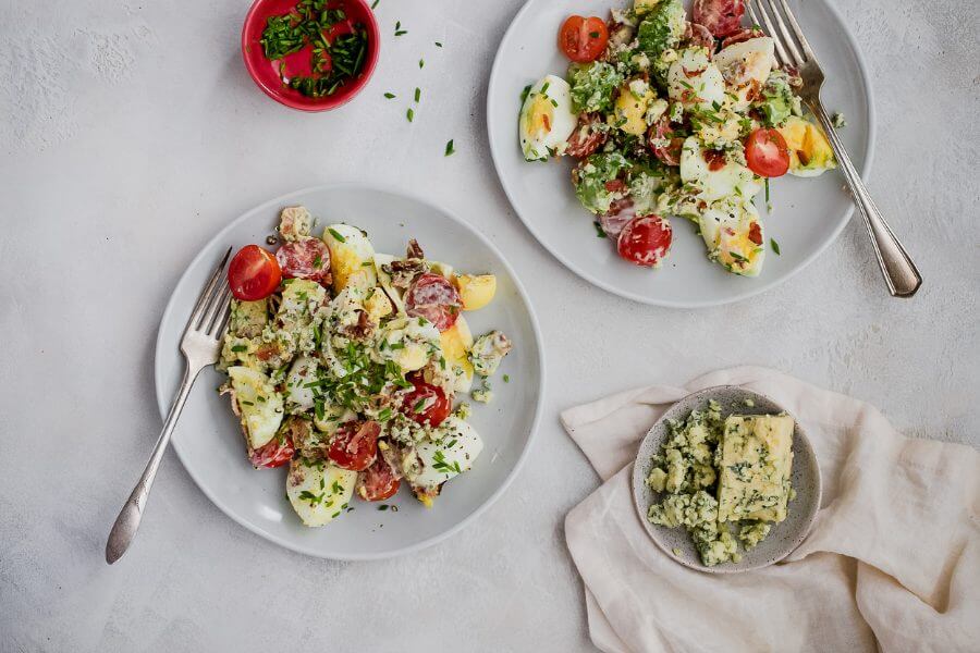 Keto Egg Cobb Salad