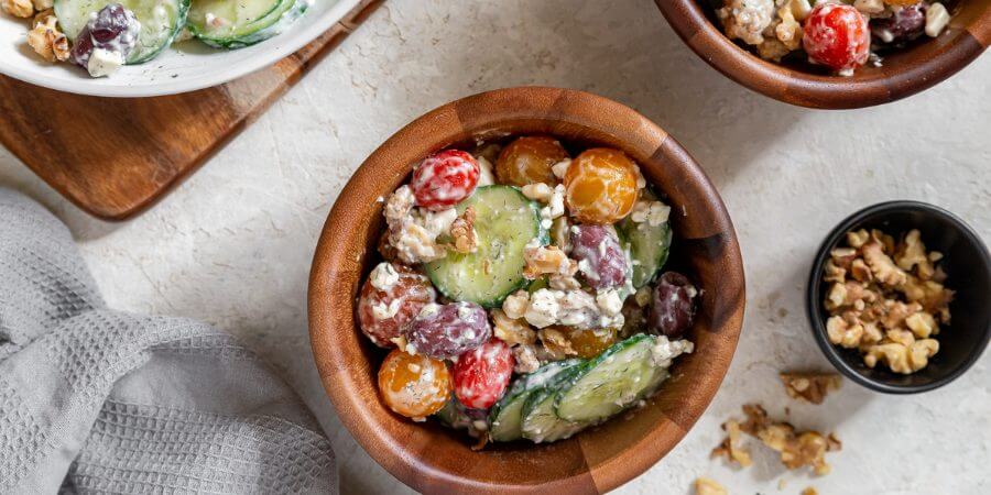 Keto Cucumber Walnut Salad Second