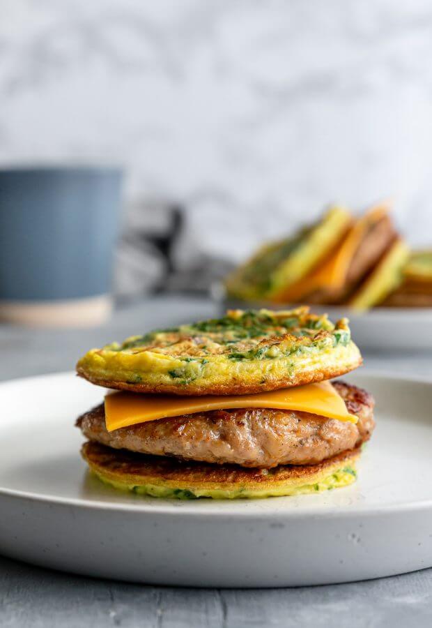 Keto Eggwiches Long