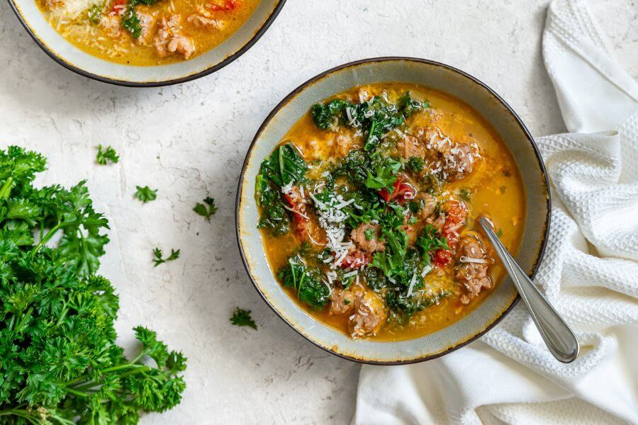 Keto Instant Pot Tuscan Soup