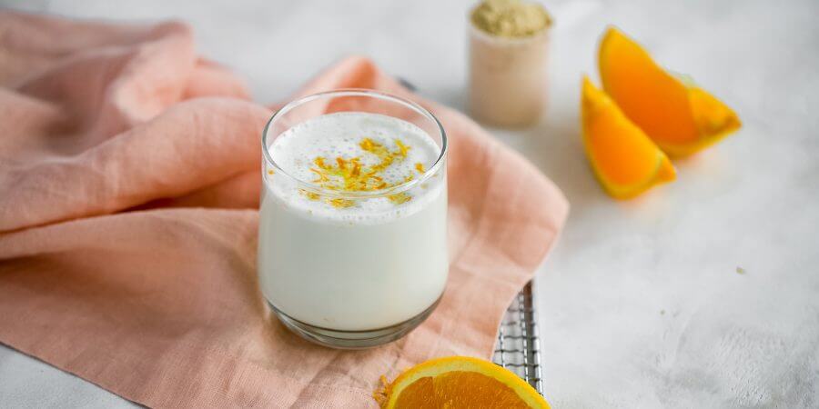 Keto Orange Creamsicle Smoothie Second