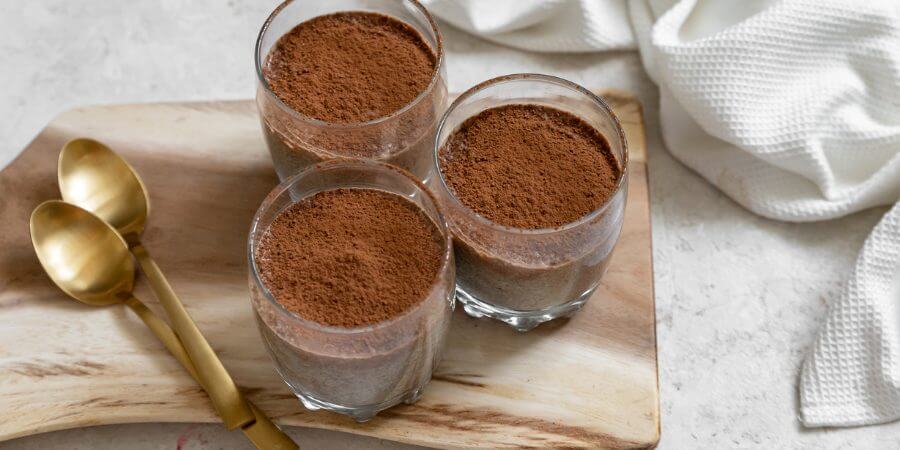 Keto Layered Mocha Pudding Second